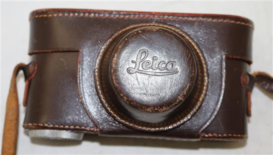 A Leica DBP GMBH Ernest Leitz Rangefinder camera,